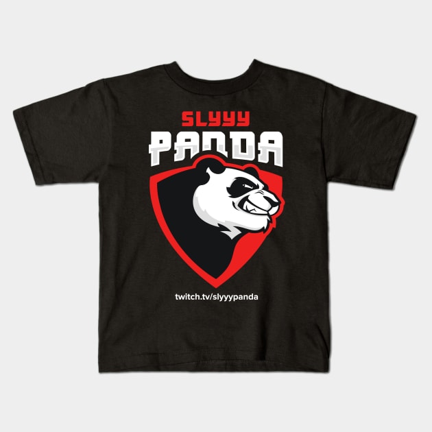 Slyyypanda Official Logo Kids T-Shirt by slyyypanda